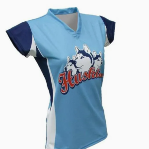 26-27 OEM Support Light Blue Navy Blue Volleyball Jersey S-5XL