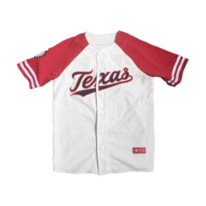 OEM Custom White Red Baseball Jersey
